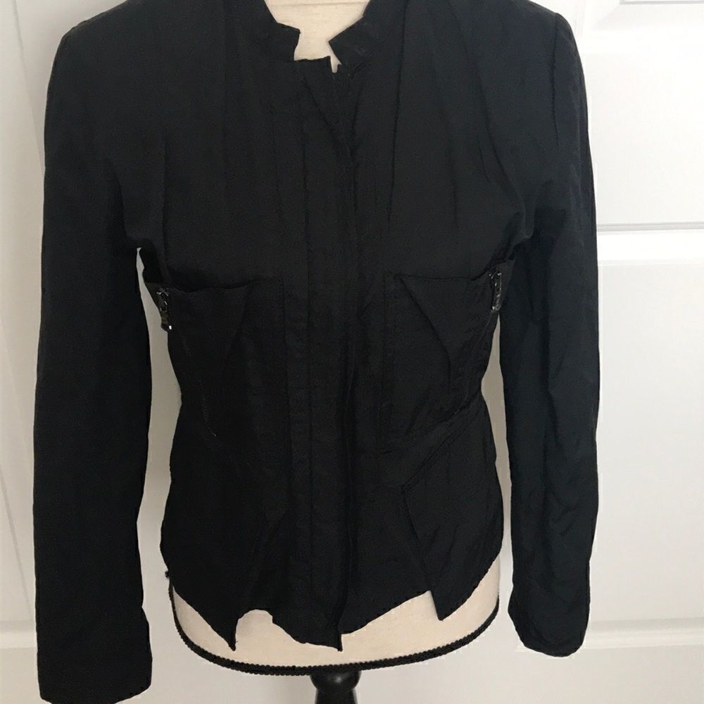Kenneth Cole fitted biker jacket